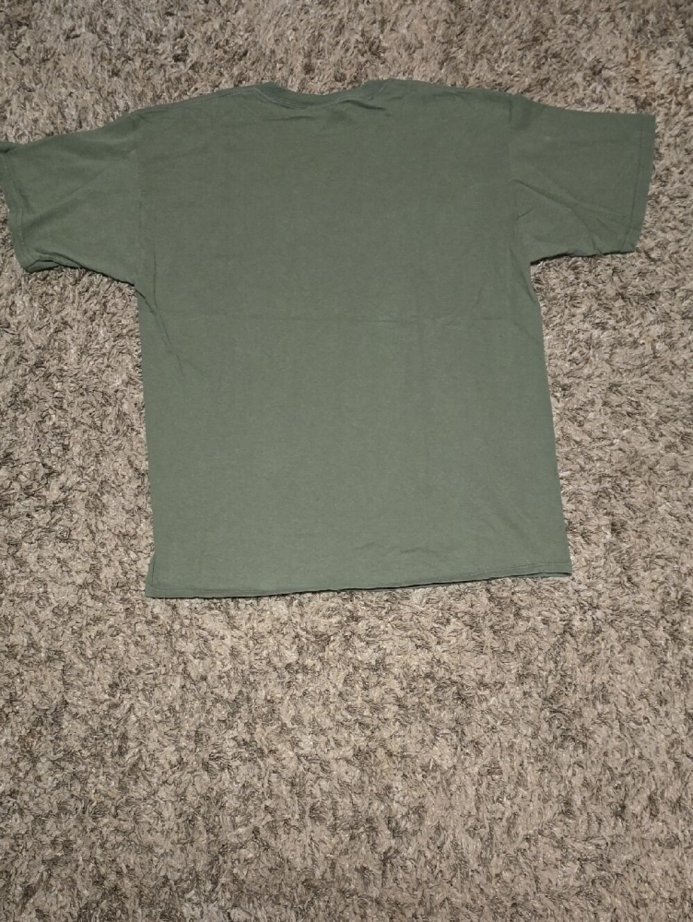 Gildan Olive Green Franciscan University Short Sleeve Tee - Picture 4 of 4